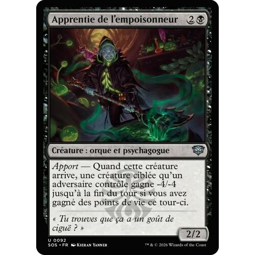 Apprentie De L'Empoisonneur - Magic - Les Secrets De Strixhaven Vf - U - 92