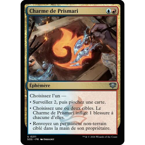 Charme De Prismari - Magic - Les Secrets De Strixhaven Vf - U - 211