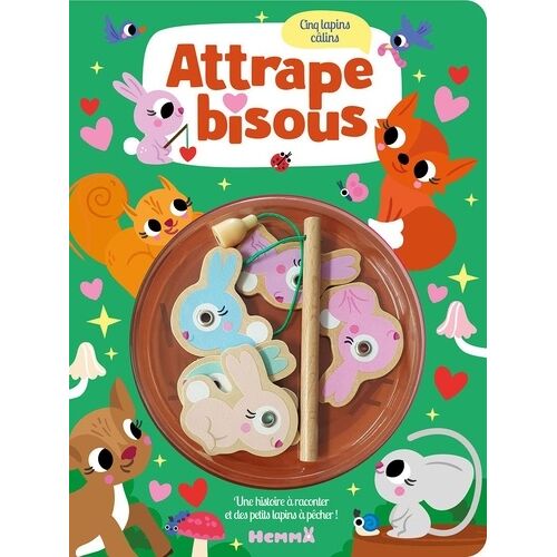 Attrape Bisous - Cinq Lapins Câlins