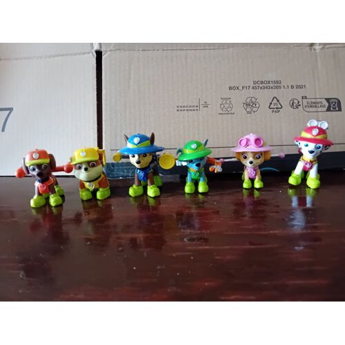 Pat'patrouille spécial jungle : 6 figurines