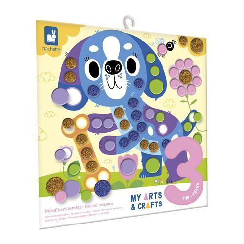 Kit Mosaïque Ronde Janod Petits Amis Multicolore