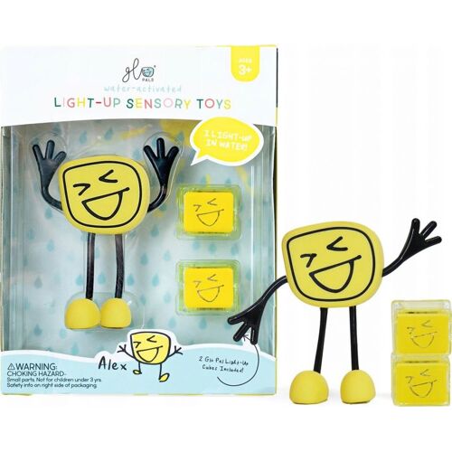 Jouet Personnage Sensoriel Lumineux Jaune