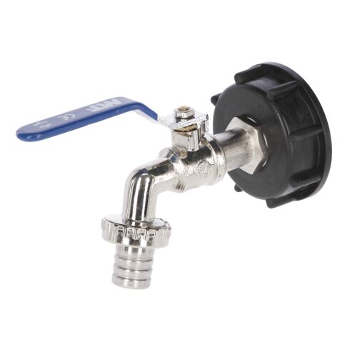 Robinet raccordement avec raccord tuyau Kerbl IBC