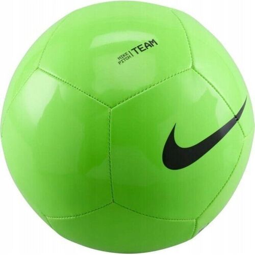 Ballon De Loisirs - Nike - Pitch Team - Taille 5 - Couleur Verte - Robuste Et Durable