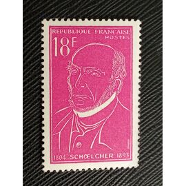 Timbre France Y T 1092 Schoelcher Victor (1804-1893) 1957 (060410 )