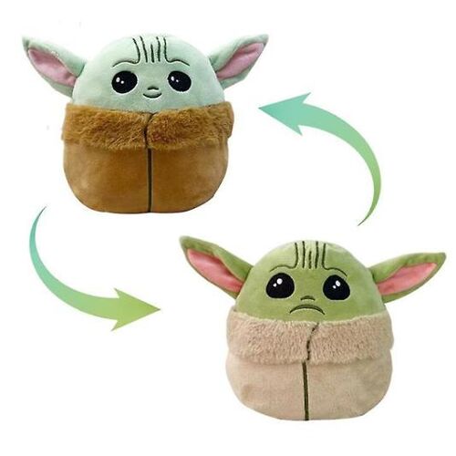Peluche Toybaby Yoda Reversible Plushie Toys Jouet en peluche à double face