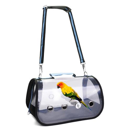 Cage De Voyage Pour Oiseaux Avec Perchoir Pour Chien, Sac À Dos Transparent Pour Oiseau De Compagnie, Sac À Dos Portable Pour Perroquet, Étui De Transport | Cages Et Nids D'oiseaux