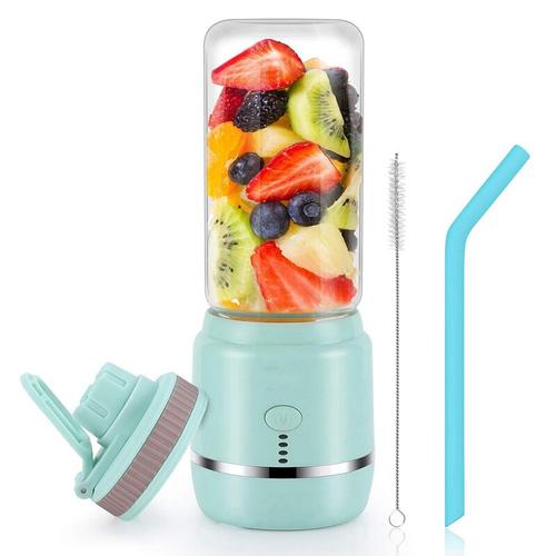 Mélangeur personnel portable, mélangeur de presse-agrumes électrique sans fil rechargeable USB pour smoothies aux fruits | Centrifugeuses
