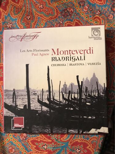 Les Arts Florissants Monteverdi Madrigali Cremonia Mantova Venezia Paul Agnew 