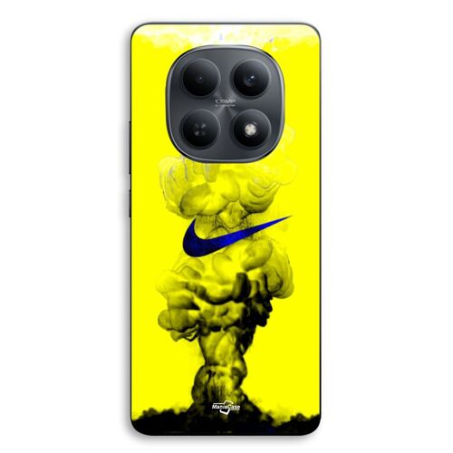 Coque Pour Xiaomi Redmi Note 15 5g Nike Bold font jaune Maniacase