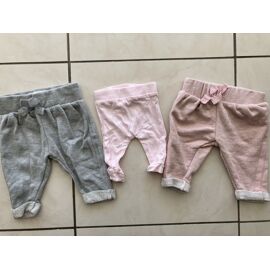Lot 3 Pantalons 0-3 Mois En Très Bon État