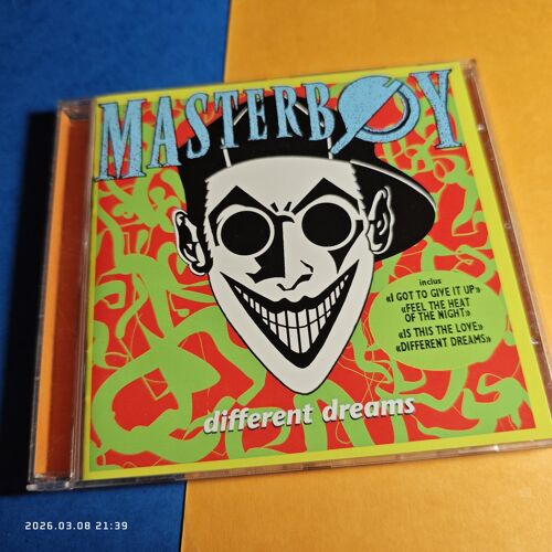 Masterboy ‎– Different Dreams Cd  Electronic Eurodance, Euro House