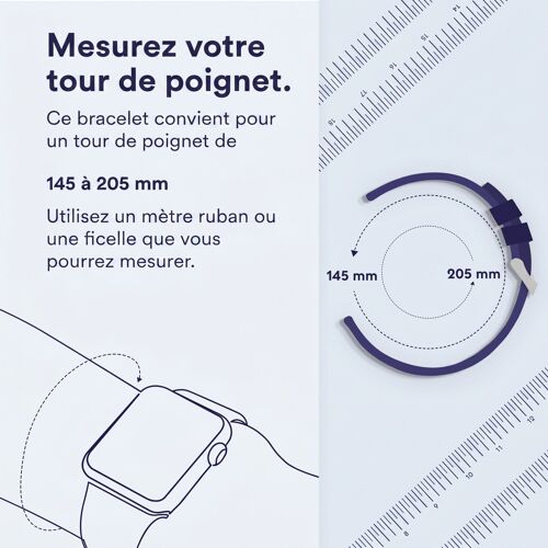 Bracelet Trail Samsung Galaxy Watch Ultra 2 (2026) / Ultra (2024/2025) Noir