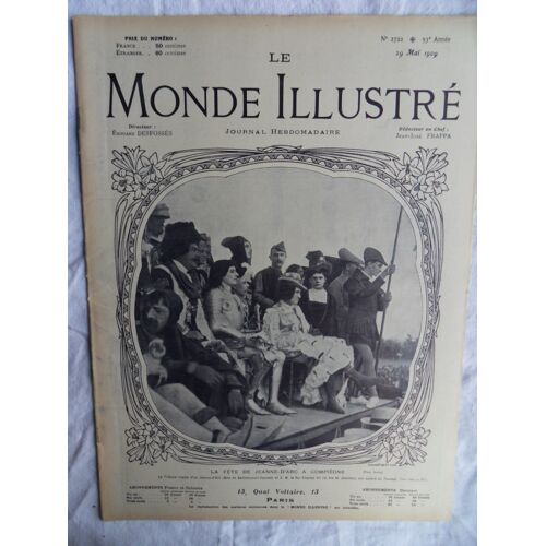 Le Monde Illustré N°2722 Du 29 Mai 1909