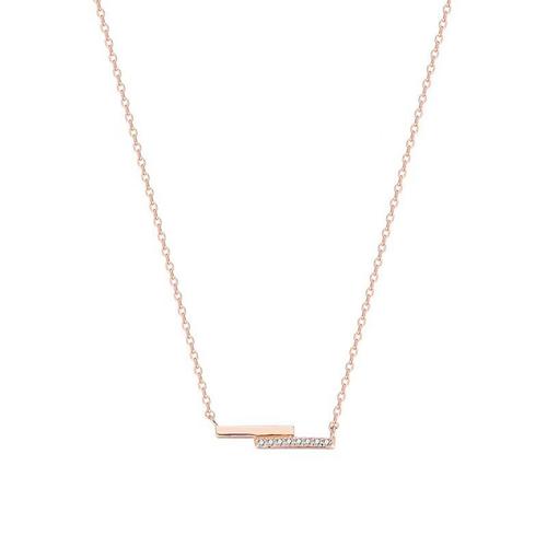Bijoux Modernes Géométrique Pendentif Collier Design Haute Qualité Brillant Zircon Clavicule Chaîne Collier Pour Fille Dame Cadeaux |