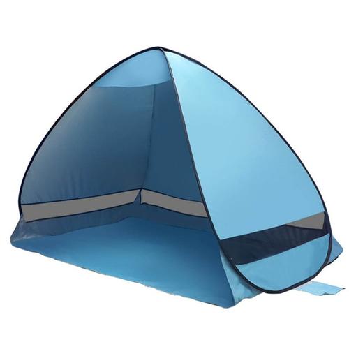 Tentes De Plage Extérieures À Ouverture Rapide Pour 3 À 4 Personnes, Sans Filets Pour Enfants Ni Filets De Pêche À Auvent Simples Anti-Moustiques