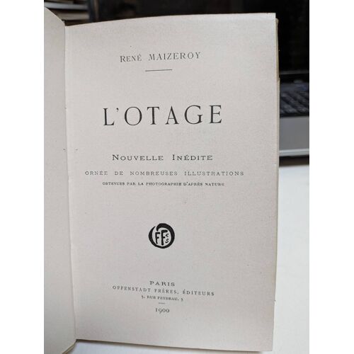 L'Otage ... René Maizeroy