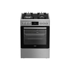 Cuisinière gaz Whirlpool W6G8LCSWXF 60 cm inox