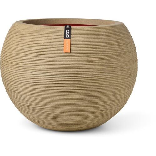 Vase pot CAPI EUROPE Rib NL beige 40 x 32 cm