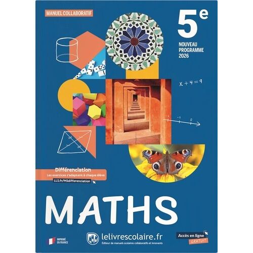 Mathématiques 5e - Manuel