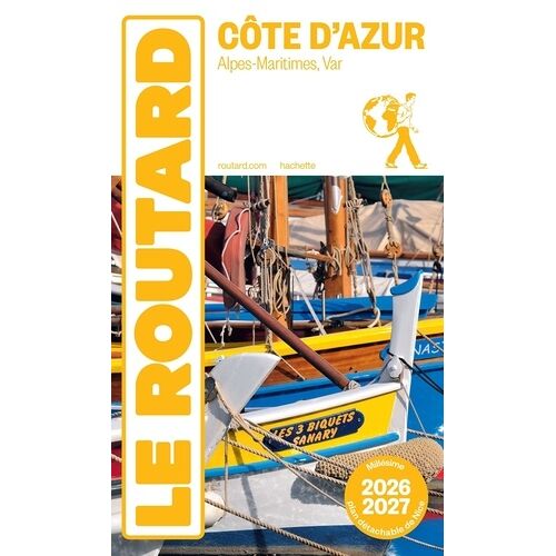 Côte D'azur - Alpes-Maritimes, Var (1 Plan Détachable)