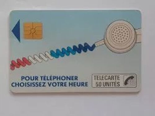 Ko54 Télécarte Carte Téléphone Cordon Bleus France Télécom Puce Sans Entourage 50 Unités Gem Sans Entourage