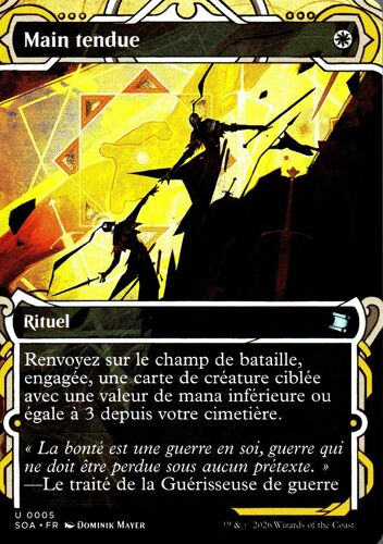 Main Tendue - Magic - Les Secrets De Strixhaven Vf - Archives Mystiques- U - 5