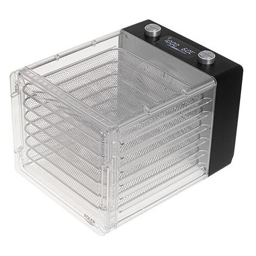 Adler AD 6660 déshydrateur alimentaire Noir, Transparent 600 W
