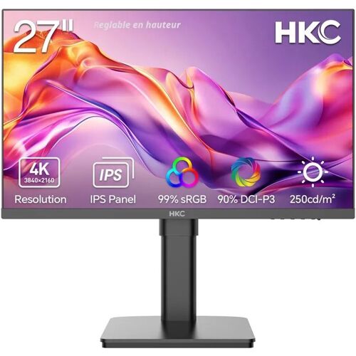 Moniteur HKC T2752U 27 pouces 4K UHD IPS 60 Hz 5 ms