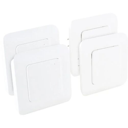 Kit interrupteur va-et-vient connecté DiO Connect blanc, lot de 2