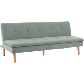 Canapé convertible SABAIDECO AGATHE 3 places vert 180 x 74 x 72 cm