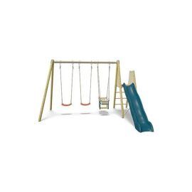 Jeu À Bascule Aleo By Trigano Amily En Bois Et Métal Avec Toboggan 2,63 M