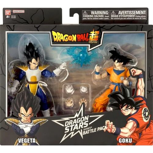 Figurines Bandai Dragon Ball Super Dragon Stars Battle Pack Goku Vs Vegeta 17 Cm