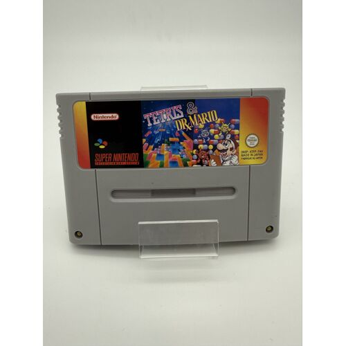 Tetris & Drx Mario super Nintendo 