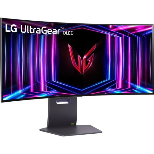 LG UltraGear 39GS95QE-B - Moniteur OLED - jeux - incurvé - 39" - 3440 x 1440 UWQHD @ 240 Hz - 275 cd/m² - 1500000:1 - DisplayHDR 400 True Black - 0.03 ms - 2xHDMI, DisplayPort