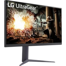 LG UltraGear 32GS75Q-B - Écran LCD - jeux - 32" (31.5" visualisable) - 2560 x 1440 QHD @ 180 Hz - IPS - 400 cd/m² - 1200:1 - DisplayHDR 400 - 1 ms - 2xHDMI, DisplayPort