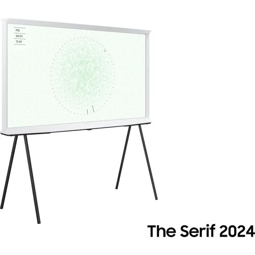 TV QLED Samsung The Serif Lifestyle TQ50LS01DAU 125 cm 4K UHD 2024 Blanc