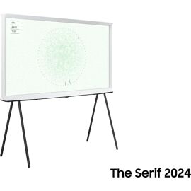 TV QLED Samsung The Serif Lifestyle TQ50LS01DAU 125 cm 4K UHD 2024 Blanc