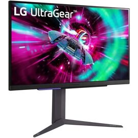 LG UltraGear 27GR93U-B - Écran LCD - jeux - 27" - 3840 x 2160 4K @ 144 Hz - IPS - 400 cd/m² - 1000:1 - DisplayHDR 400 - 1 ms - 2xHDMI, DisplayPort - noir