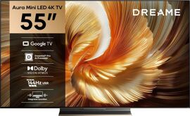 Dreame Aura Mini LED 4k TV S100 55" 4K Ultra HD Smart TV Wifi Noir 350 cd/m²