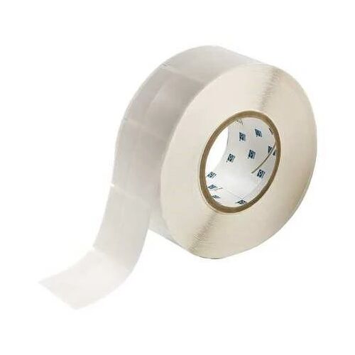 Brady, THT-67-427-1.5, selbstlaminierendes Vinyl, Weiß/Transparent, 50,8 x 19,05(57,15)mm, permanent, 1-bahnig, für max. Kabeldurchmesser von 12mm (1500 E.) (030541)