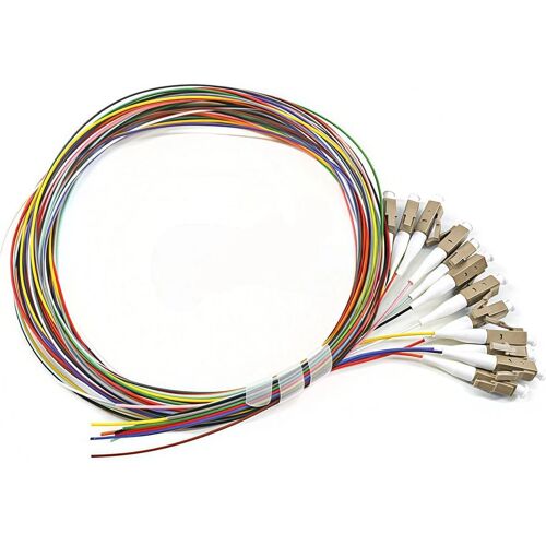 Lanview | Pigtail Patch Cable LVO-PIG-LCUPC-12CORE-OM4-1.5M 50/125 1.5M | Multimode LC/UPC - LSZH Cable