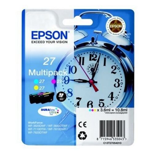 Epson C13T27054010 - MULTIPACK 3-COL 27 DURABRITE ULTRA