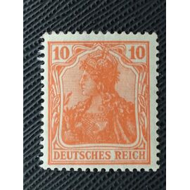 Timbre Empire Allemand Y T 120 Germanie Avec La Couronne Impériale 1920 (070410 )