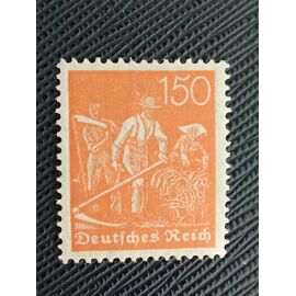 Timbre Empire Allemand Y T 149 Moissonneur 1921 (070410 )