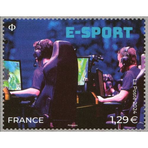 France 2024, Très Beau Timbre Neuf** Luxe Yvert 5778, E-Sport, Sport Électronique Ou Jeu Vidéo De Compétition.