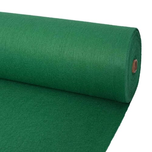 Vidaxl Tapis Uni Vert 1,2 X 12 M Polyester