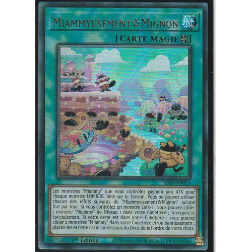 Carte Yu-Gi-Oh - Miammyusement Mignon - Ra05-Fr073 - Ultra-Rare