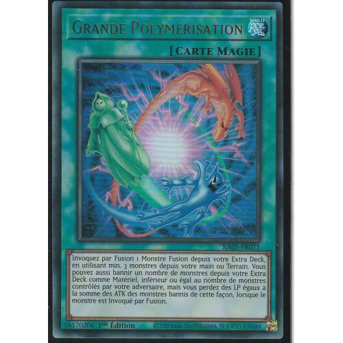 Carte Yu-Gi-Oh - Grande Polymérisation - Ra05-Fr071 - Ultra-Rare