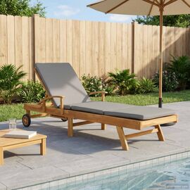 Vidaxl Transat 100% Polyester Teck Solide